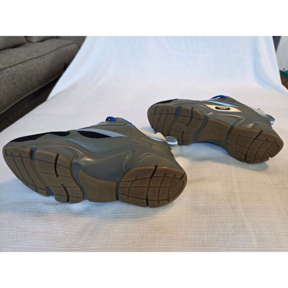 Dior B22 Men’s Sneakers Size 41 (US 8) Grey Black Blue Mesh Leather Pre-Owned - Picture 7 of 16